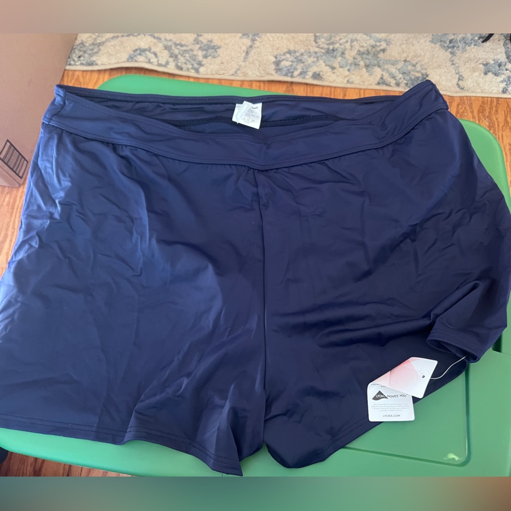 Lands' End Women's Swim Shorts - Navy